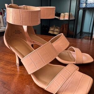 Cato  women’s sandals pink  strappy heels